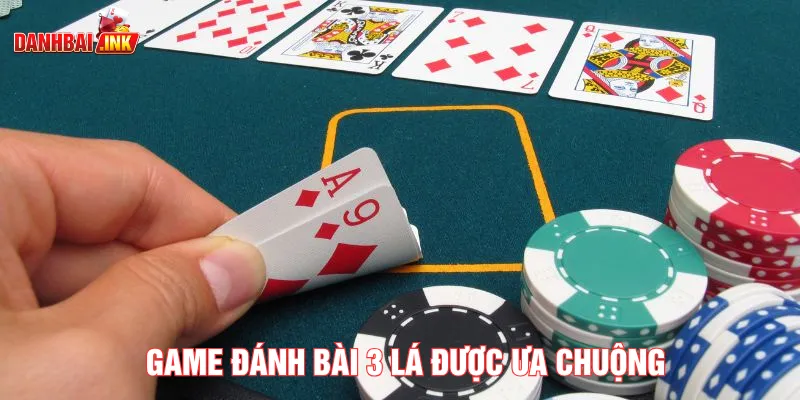 Đánh bài 3 cây quen thuộc thu hút người chơi